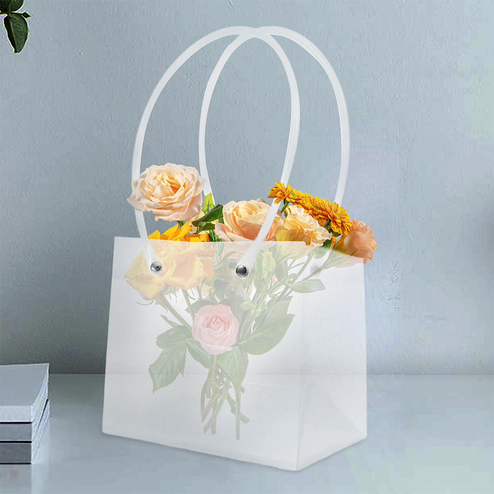 ถุงของขวัญใสลายดอกไม้ 16 ชิ้น  - Florist Supply Shop บทวิจารณ์และราคา