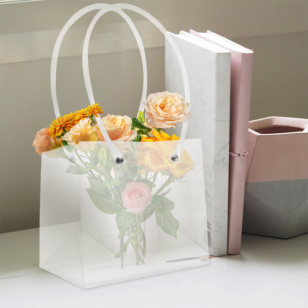 ถุงของขวัญใสลายดอกไม้ 16 ชิ้น  - Florist Supply Shop บทวิจารณ์และราคา
