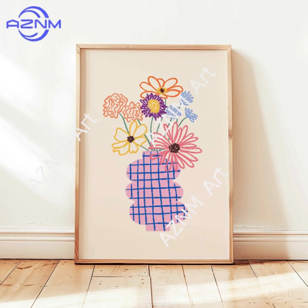 1/3 ชิ้น ภาพวาดแจกันดอกไม้แบบน - Florist Supply Vases บทวิจารณ์และราคา
