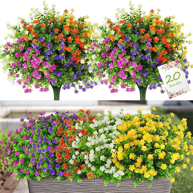 ดอกไม้ประดิษฐ์ยูคาลิปตัส บีบี้ - Florist Supply Vases บทวิจารณ์และราคา