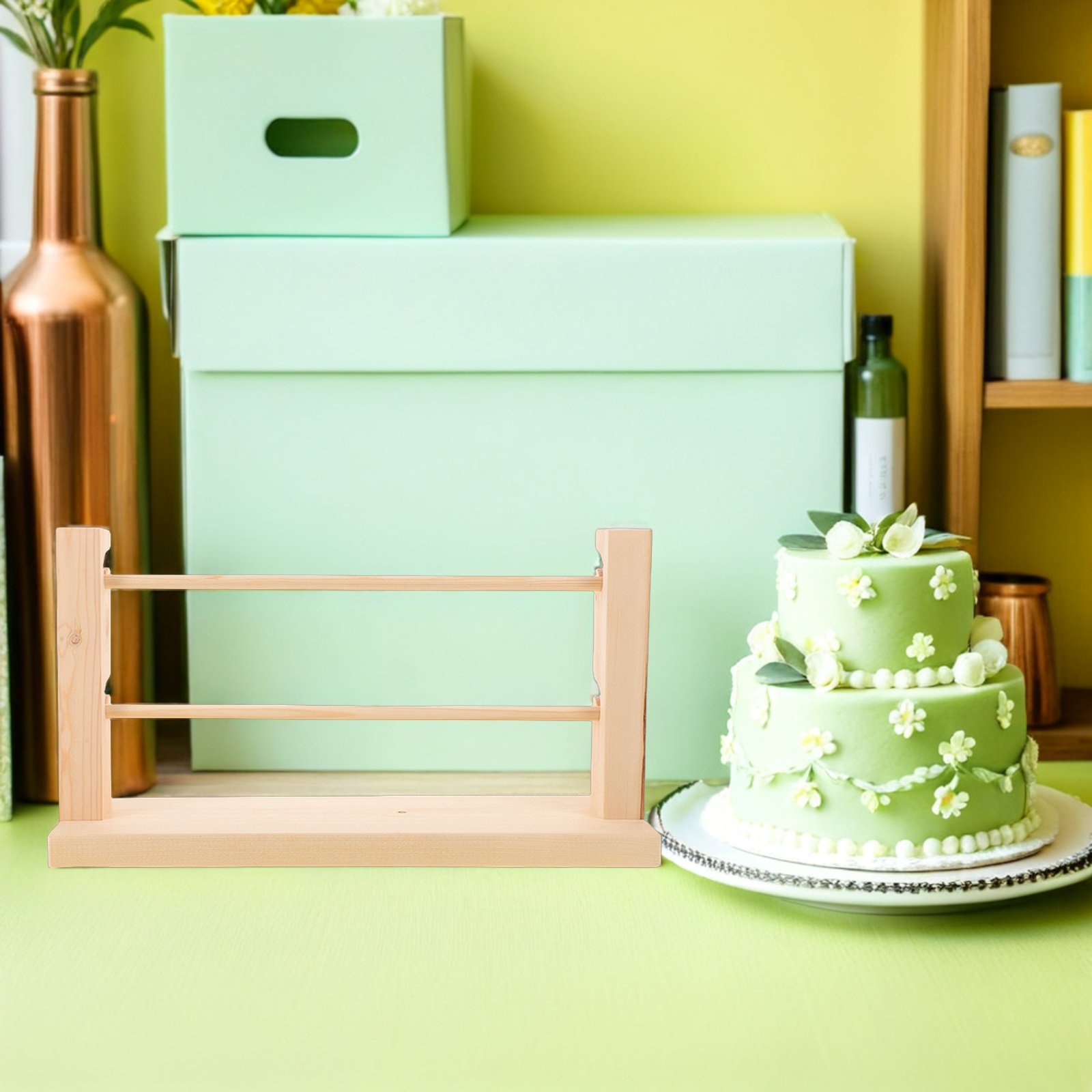 ชั้นวางริบบิ้นไม้แบบ 2 ชั้น สำ - Florist Supply Shop บทวิจารณ์และราคา