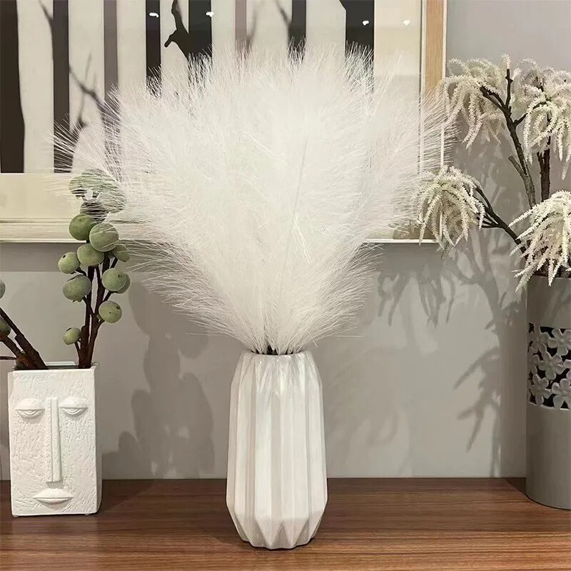 10ชิ้นกิ่งไม้ปลอมพุ่มเป็นพู่ต้ - Florist Supply Vases บทวิจารณ์และราคา