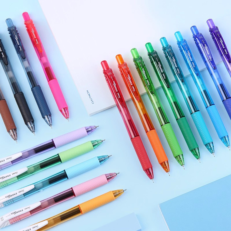 ปากกาเจลสีปลายเข็ม Pentel ของญ - Pentel Pen Sign Pen บทวิจารณ์และราคา