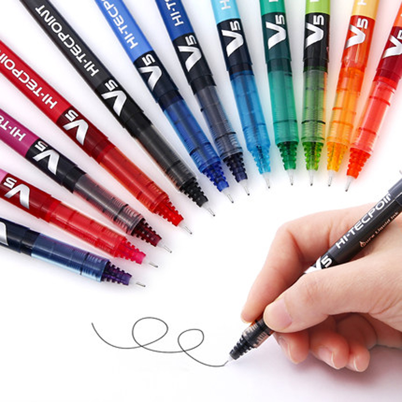 1Pc นักบินญี่ปุ่น BX-V5น้ำตรงป - Pilot Pen V5 บทวิจารณ์และราคา