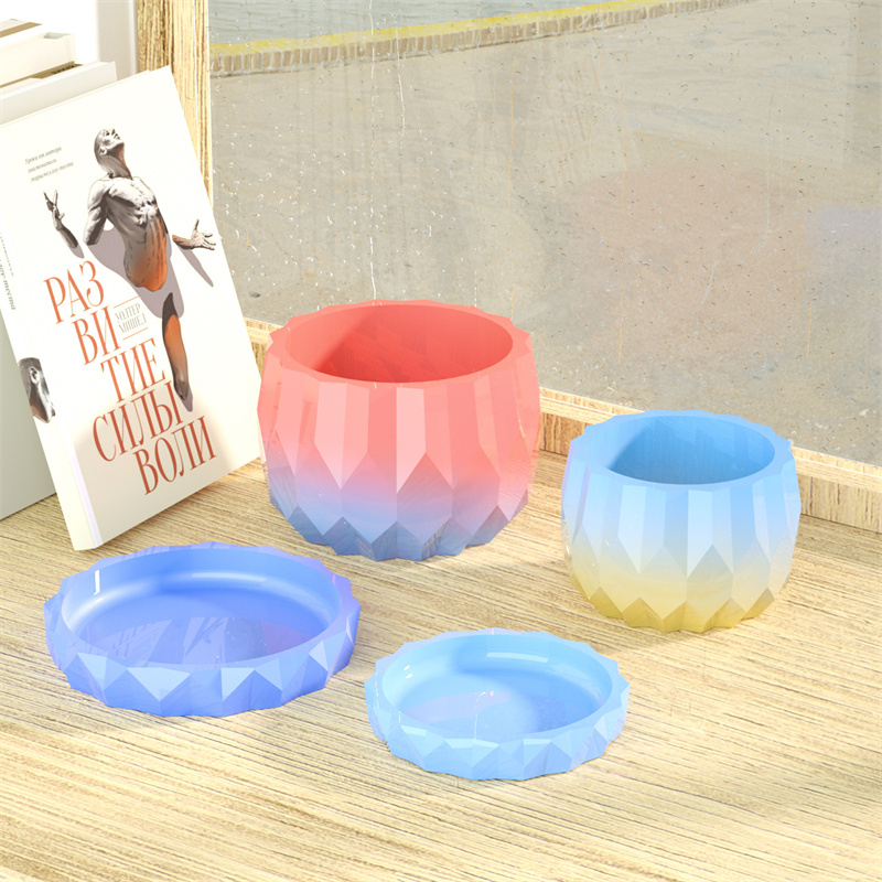 1 ชุดซิลิโคน Planter แม่พิมพ์ส - Florist Supply Vases บทวิจารณ์และราคา