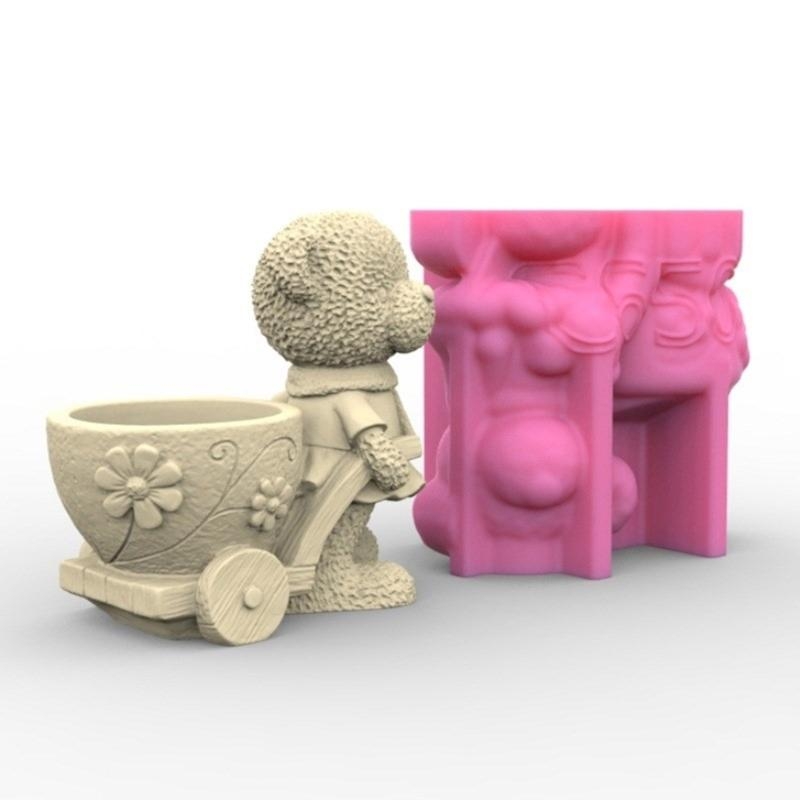 3D DIY ดอกไม้หม้อแม่พิมพ์ซิลิโ - Florist Supply Vases บทวิจารณ์และราคา