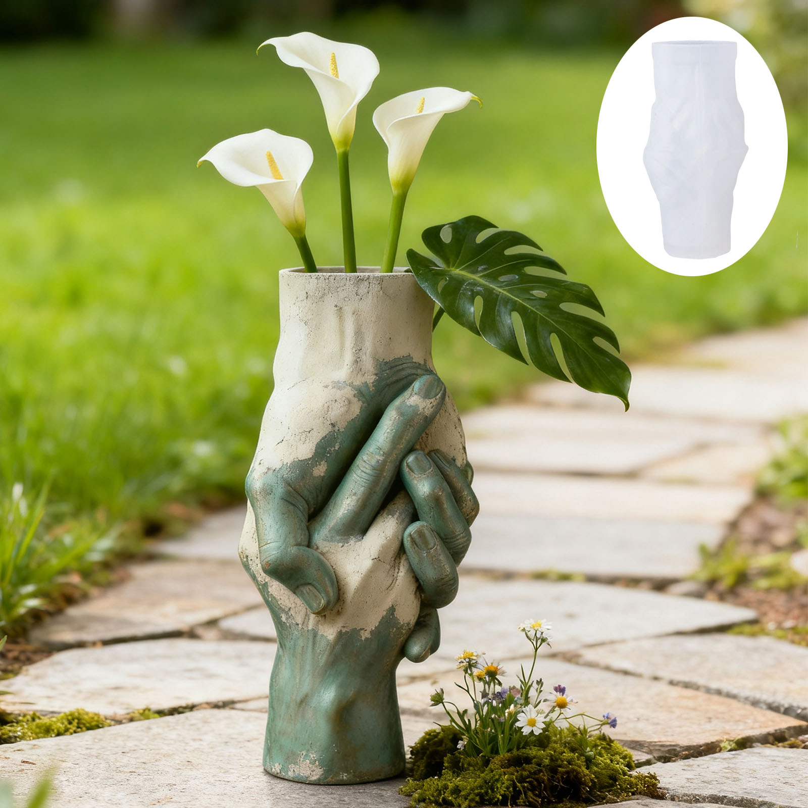 แม่พิมพ์ซิลิโคนรูปแจกันมือถือแ - Florist Supply Vases บทวิจารณ์และราคา