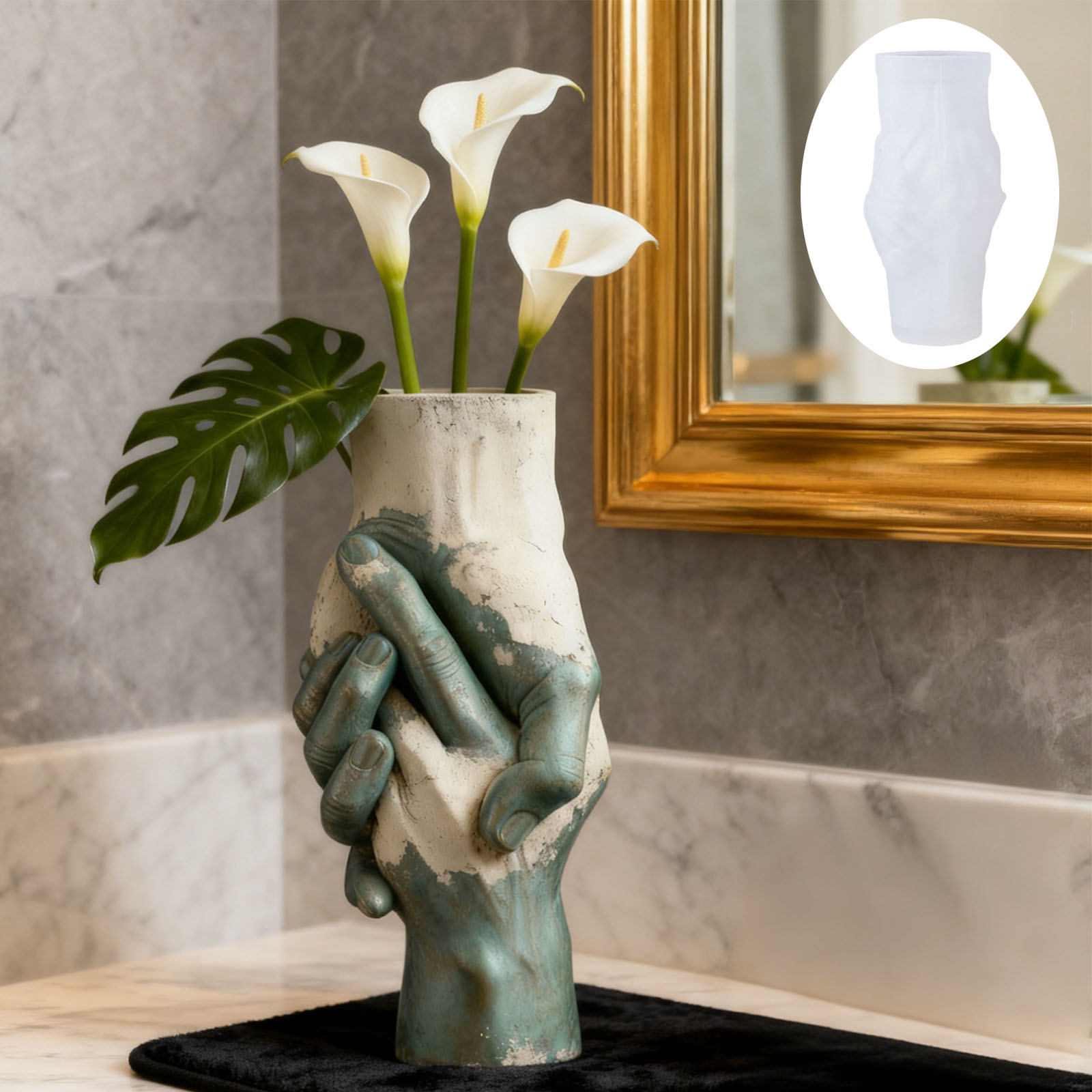 แม่พิมพ์ซิลิโคนรูปแจกันมือถือแ - Florist Supply Vases บทวิจารณ์และราคา