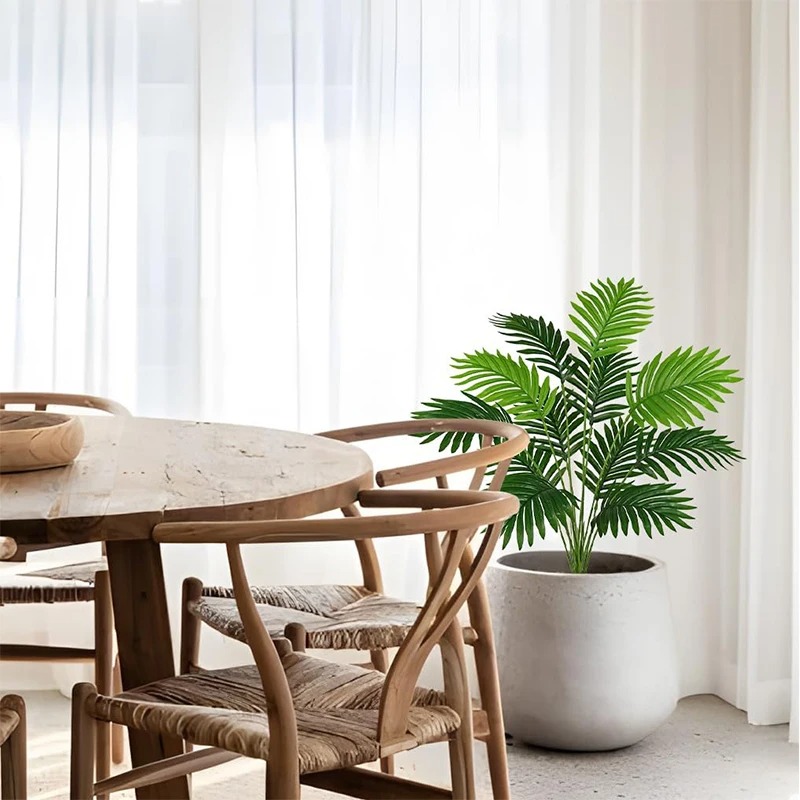 ใบปาล์มประดิษฐ์สีเขียว พวงมาลั - Florist Supply Vases บทวิจารณ์และราคา