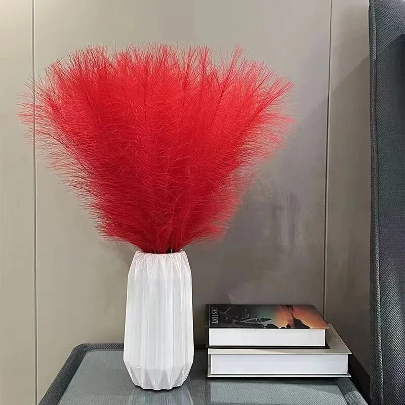 10ชิ้นกิ่งไม้ปลอมพุ่มเป็นพู่ต้ - Florist Supply Vases บทวิจารณ์และราคา